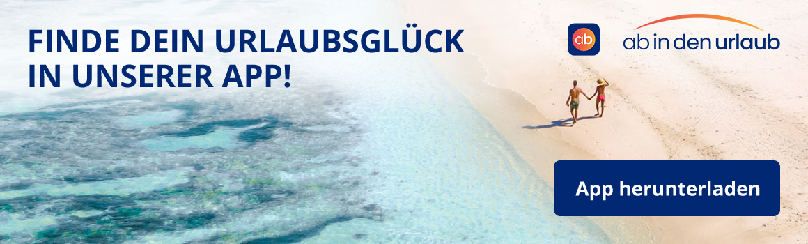 Finde dein Urlaubsglück in unserer App