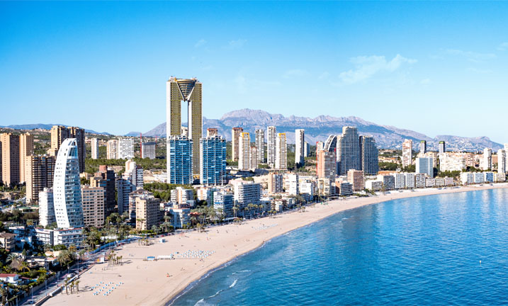 Spanien, Costa Blanca, Intempo Benidorm