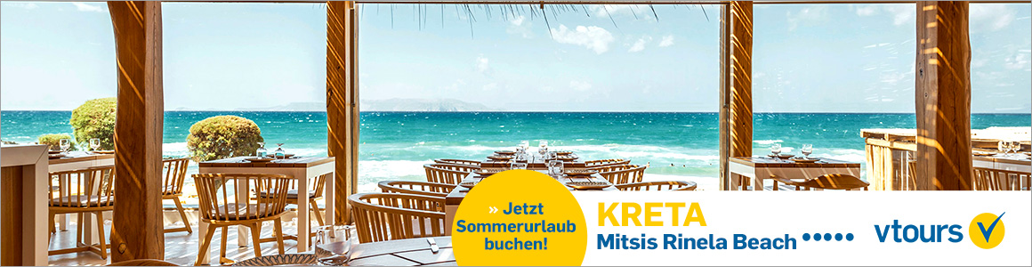 Mitsis Rinela Beach –  vtours-Angebote