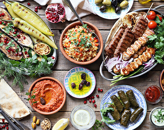 Türkisches Essen im Urlaub