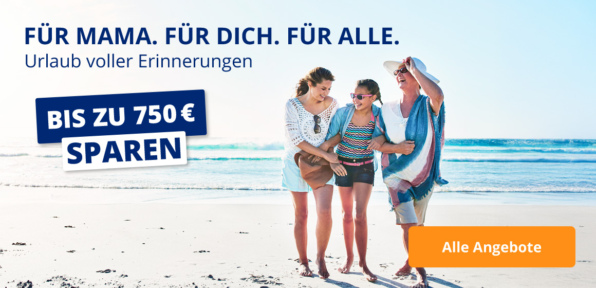 Urlaubstipps zum Muttertag