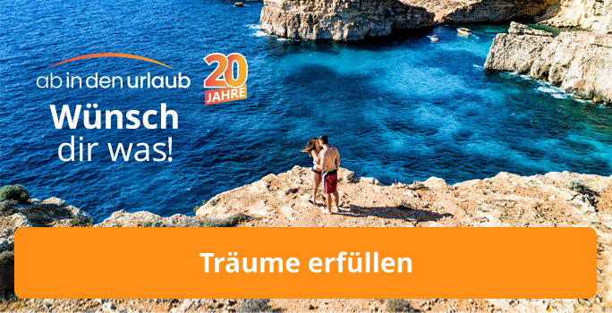 20 Jahre ab in den urlaub - wünsch dir was