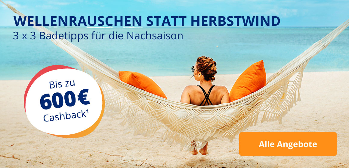 3 x 3 Badetipps für die Nachsaison