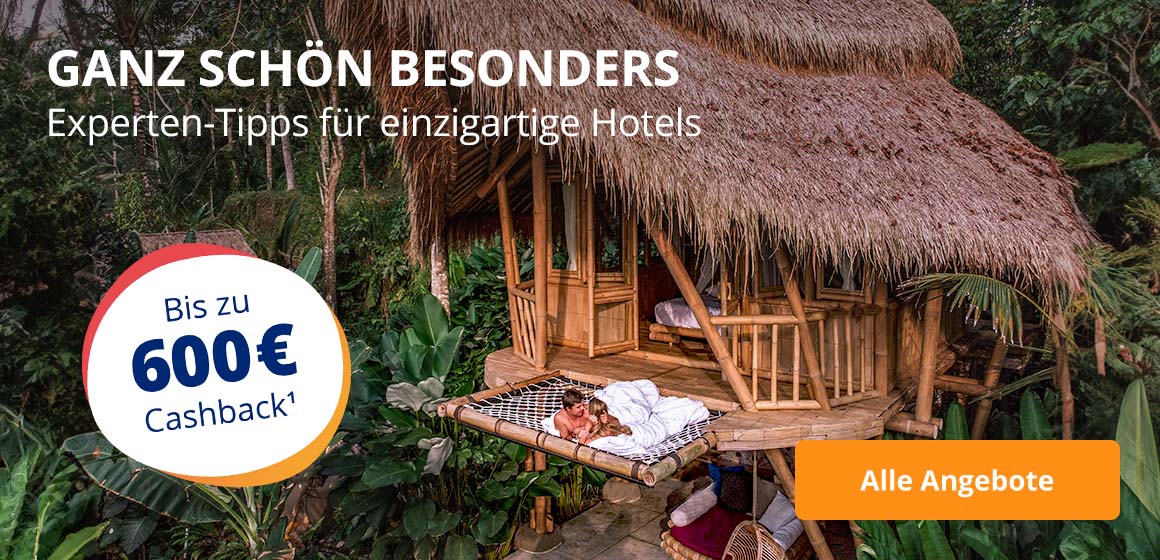 Experten-Tipps für einzigartige Hotels