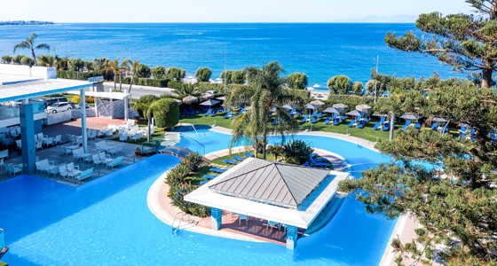 Oceanis Beach Hotel, Rhodos, Griechenland