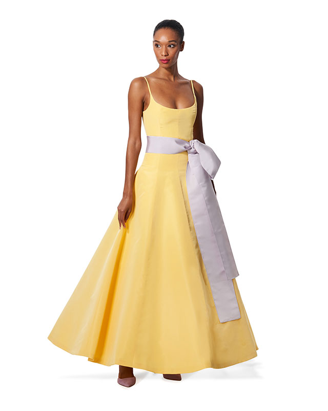 1. Scoop Neck Dress With Sash