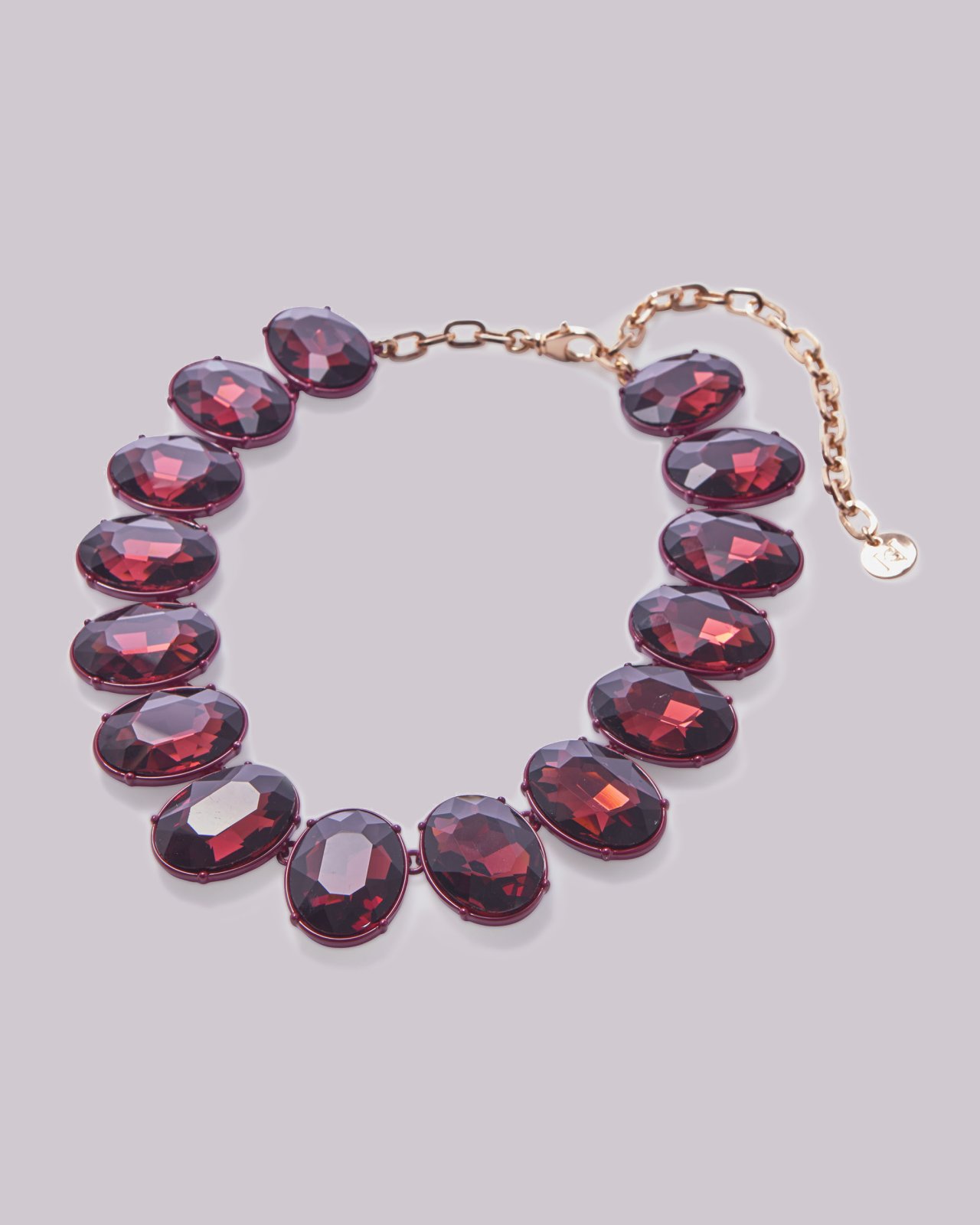 Faceted Crystal Necklace