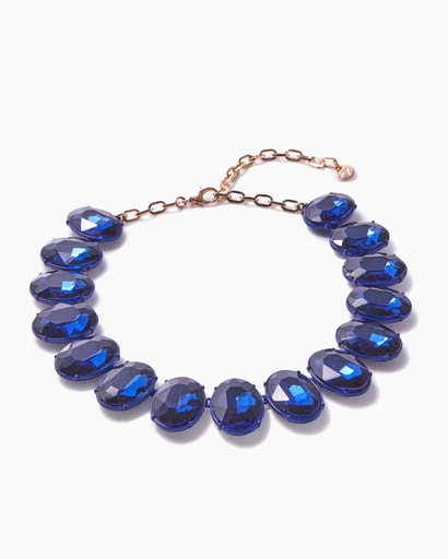 Faceted Crystal Necklace