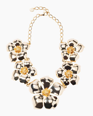 Gold Flower Necklace