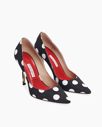Classic Pump in Printed Satin