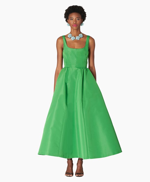 Sleeveless Scoop Neck Dress