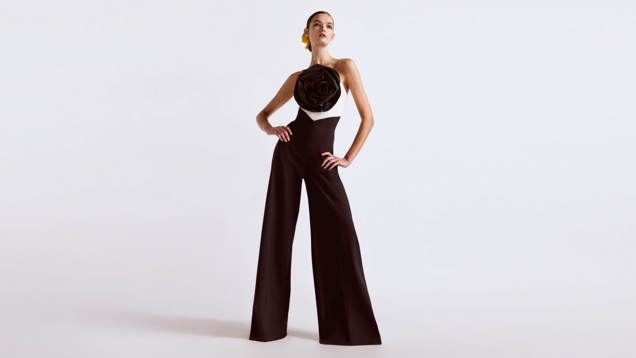 Strapless Rosette Top