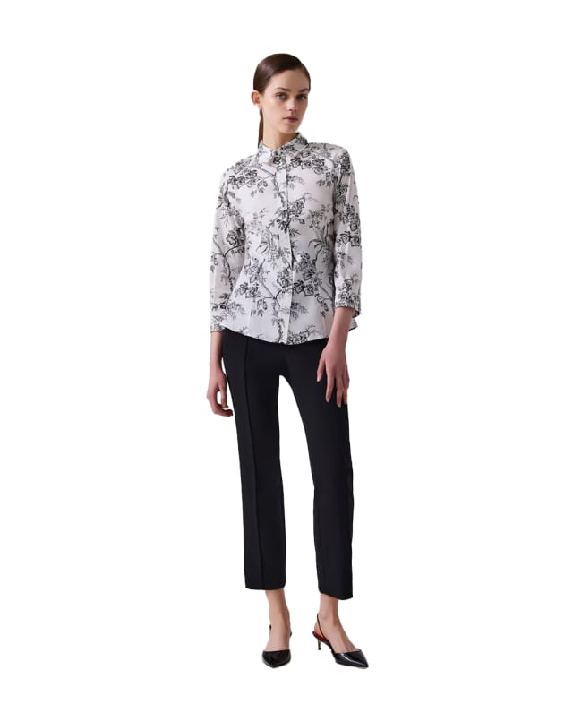 4. Botanical Toile Icon Blouse