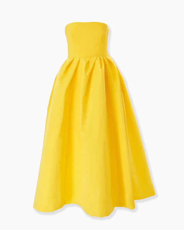 Strapless Midi Dress