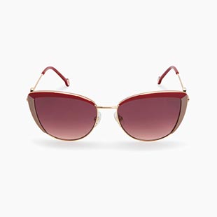 Colorblock Cat Eye Sunglasses