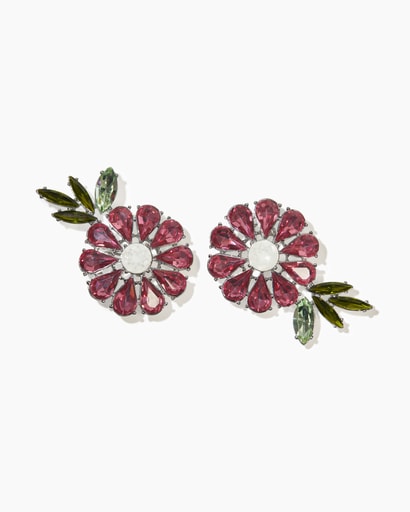 Crystal Daisy Earrings