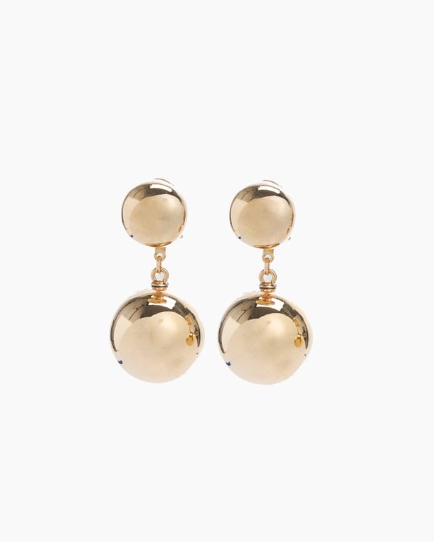 Drop Ball Stud Earrings