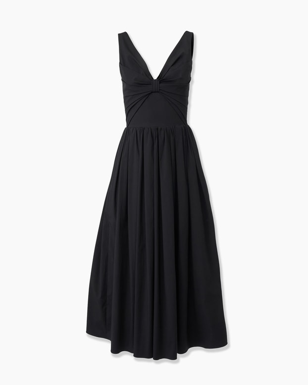 Gathered Midi Dress