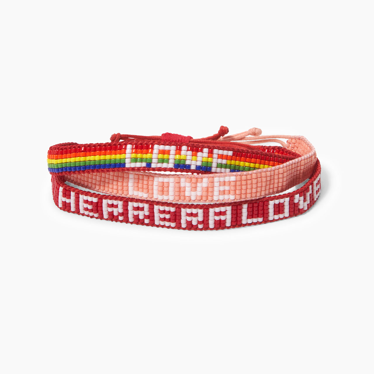 Carolina Herrera x UBUNTU Rainbow Bracelets