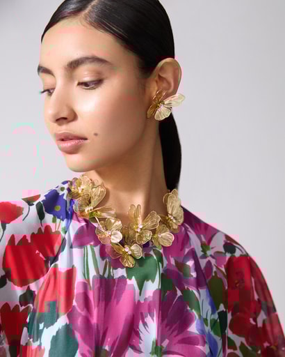 Lasercut Butterfly Necklace