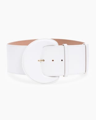 Leather Demi Lune Belt