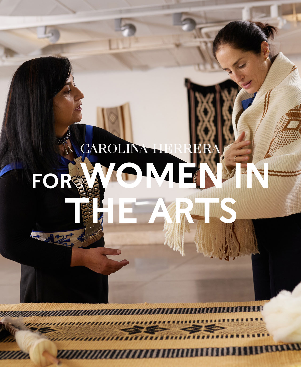 Carolina Herrera for Women in the Arts