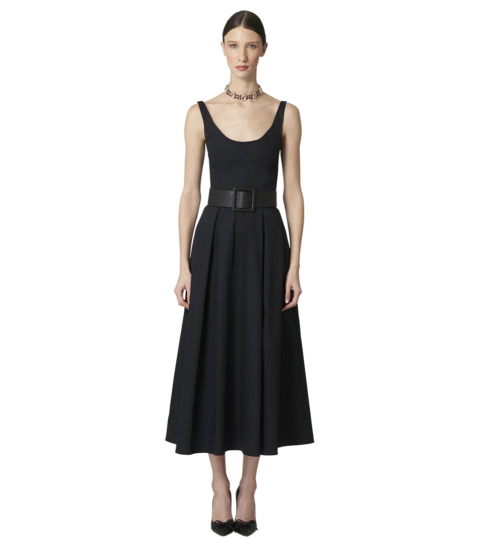 The Tailored Black Dress