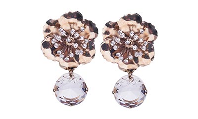 Flower Drop Earring