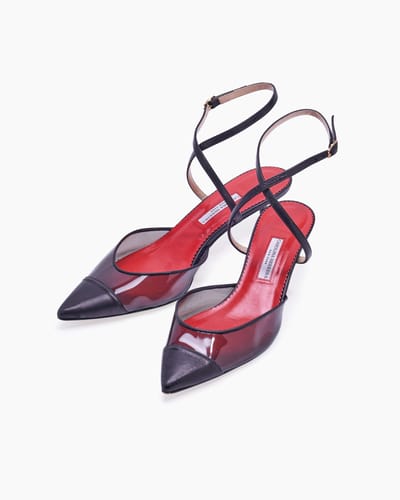 Plexi Slingback Pumps