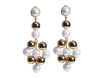 Contessa Pearl Drop Earring