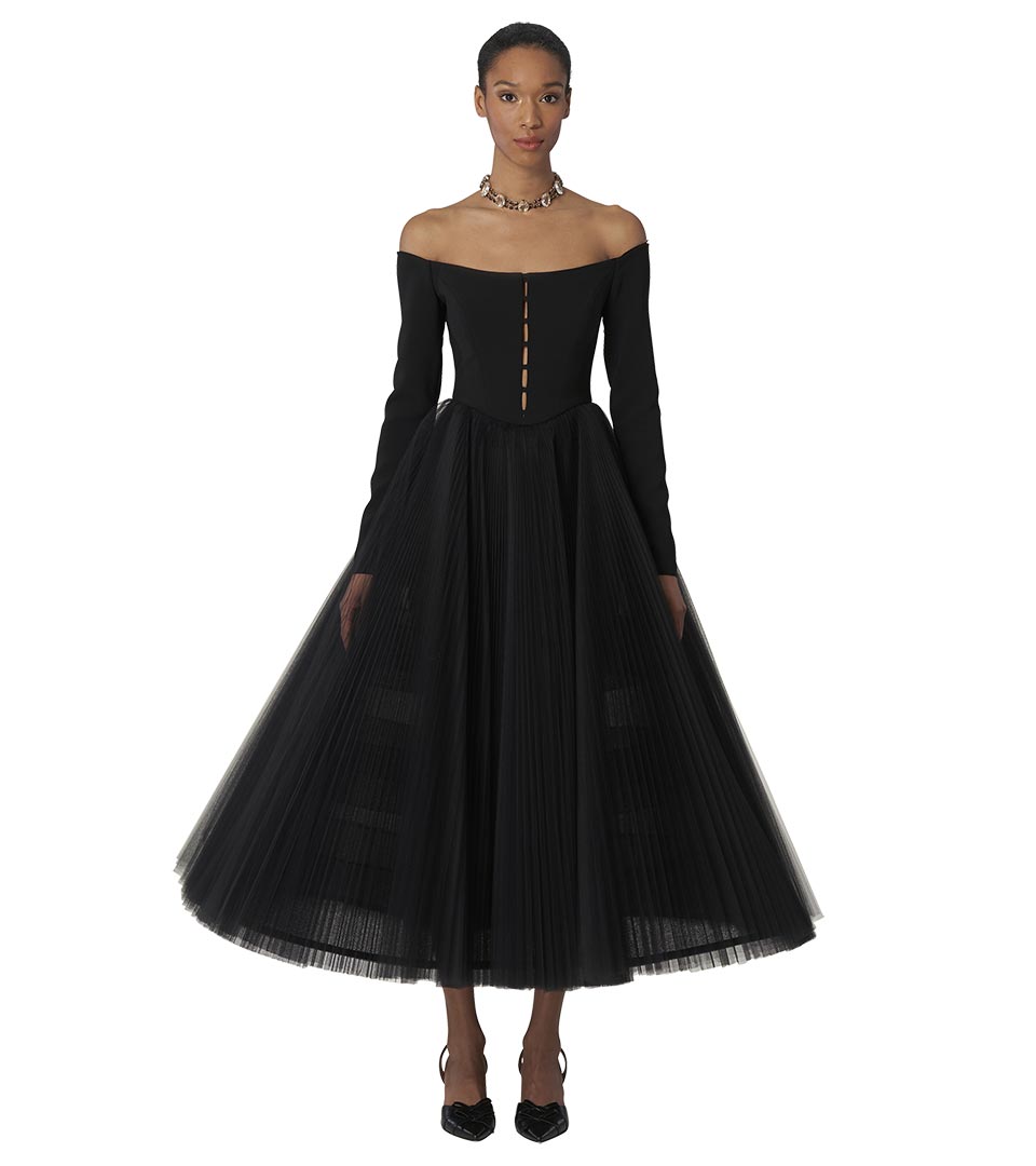 The Romantic Black Dress