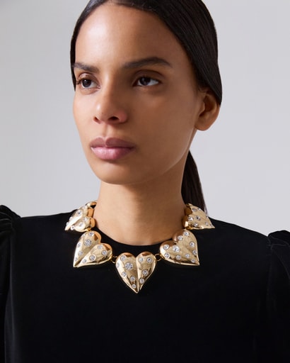 Molded Heart Necklace