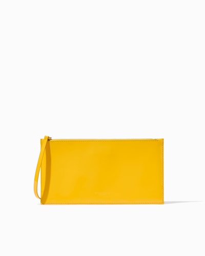 Patent Leather Continental Pouch