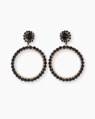 Alegria Crystal Hoop Earrings