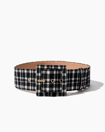 Plaid Icon Belt
