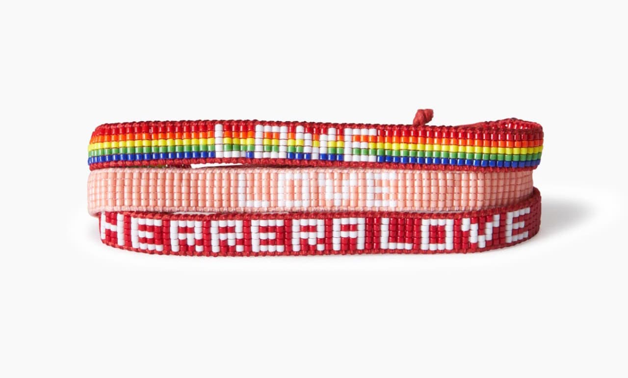 Carolina Herrera x UBUNTU Rainbow Bracelets