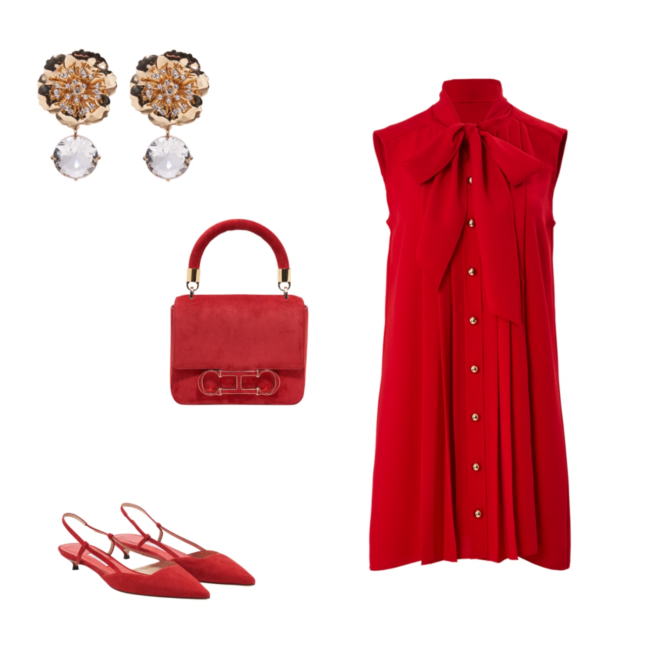 Fall in love with Wes Gordon’s take on the little red dress.