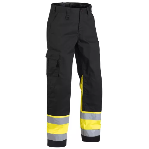 Blåkläder High Vis Bundhose Kl. 1, 15641811, Farbe Schwarz/Gelb, Größe D124