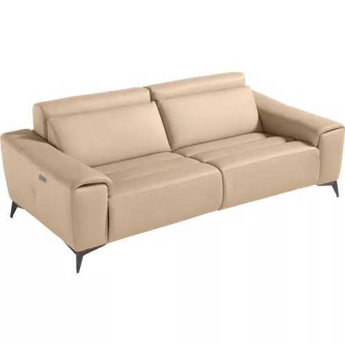 Egoitaliano 2,5-Sitzer ″Suzette, Designsofa mit elektrischen Komfortfunktionen, edel & bequem″ inkl. 2 elektronischer Relaxfunktionen, Rücken- und Fuß