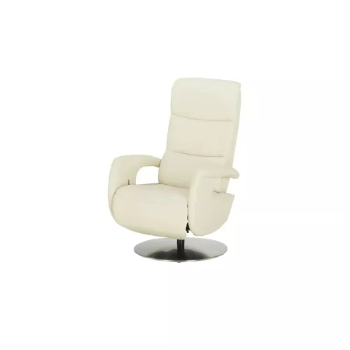 meinSofa Drehsessel Leder Franzi-L ¦ creme Polstermöbel > Sessel > Fernsehsessel - Höffner