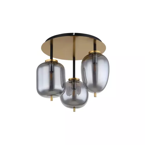 Globo Lighting Deckenleuchte   ¦ gold ¦ Maße (cm): H: 36  Ø: 46 Lampen & Leuchten > Deckenleuchten - Höffner