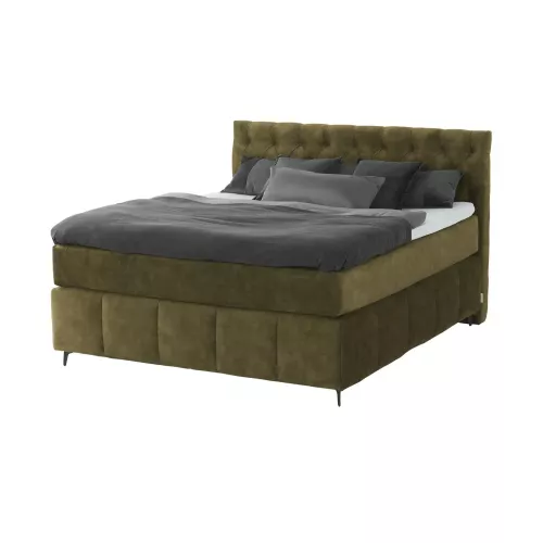 Jette Home Boxspringbett  Glam New ¦ grün ¦ Maße (cm): B: 162 H: 132,5 Betten > Boxspringbetten - Höffner