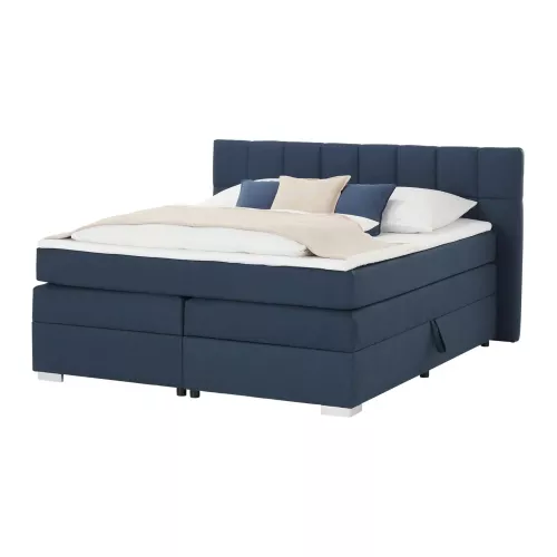 Boxspringbett  Kex 2.0 ¦ blau ¦ Maße (cm): B: 202 H: 111 Betten > Komfortbetten - Höffner