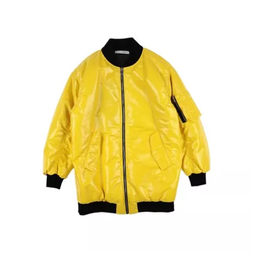 Dolce&gabbana 9 Jungen Gelb Jacke & Anorak Polyester, Baumwolle, Viskose