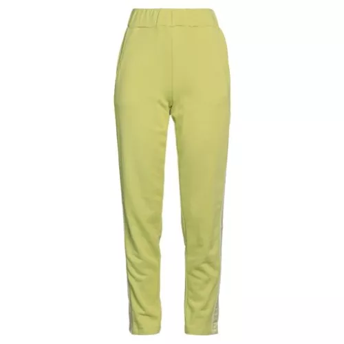 Twinset S Damen Limettengrün Hose Baumwolle