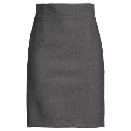 Tagliatore 02-05  34 Damen Grau Minirock Schurwolle, Elastan