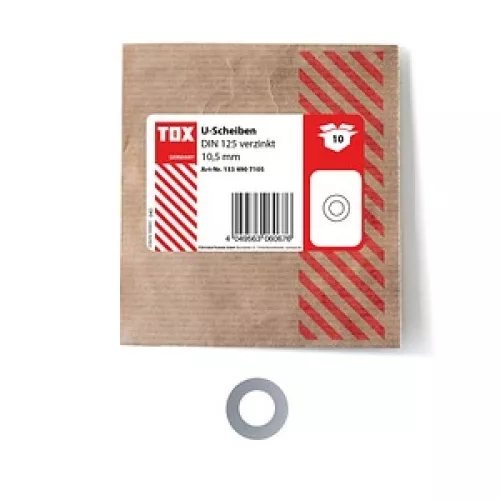 TOX Unterlegscheiben 1334907105 10,5 mm, 10 St.
