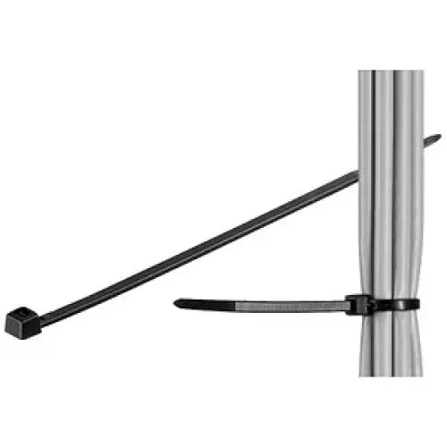 fixPOINT Kabelbinder schwarz 20,0 cm x 2,5 mm, 100 St.