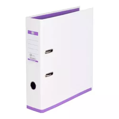 OXFORD myColour Strong-Line Ordner weiß Kunststoff 8,0 cm DIN A4, 1 St.