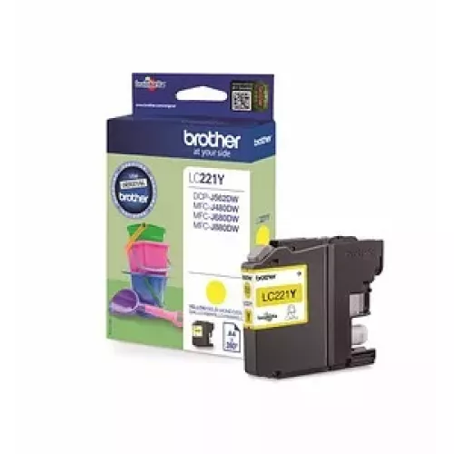 brother LC-221Y gelb Druckerpatrone